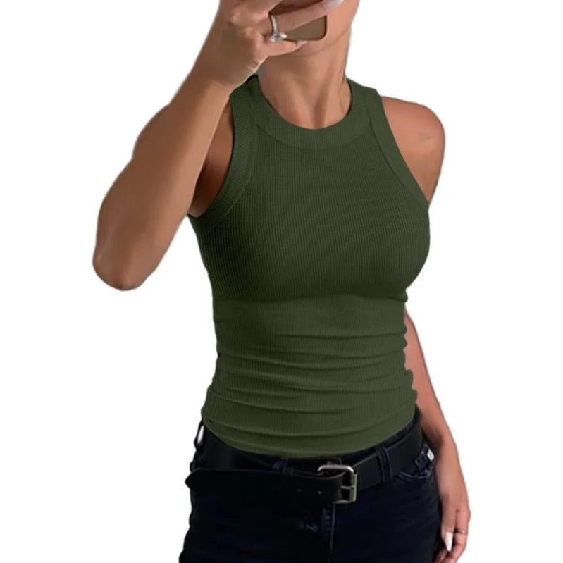 Maliben | Women's Ribbed Racerback Tank