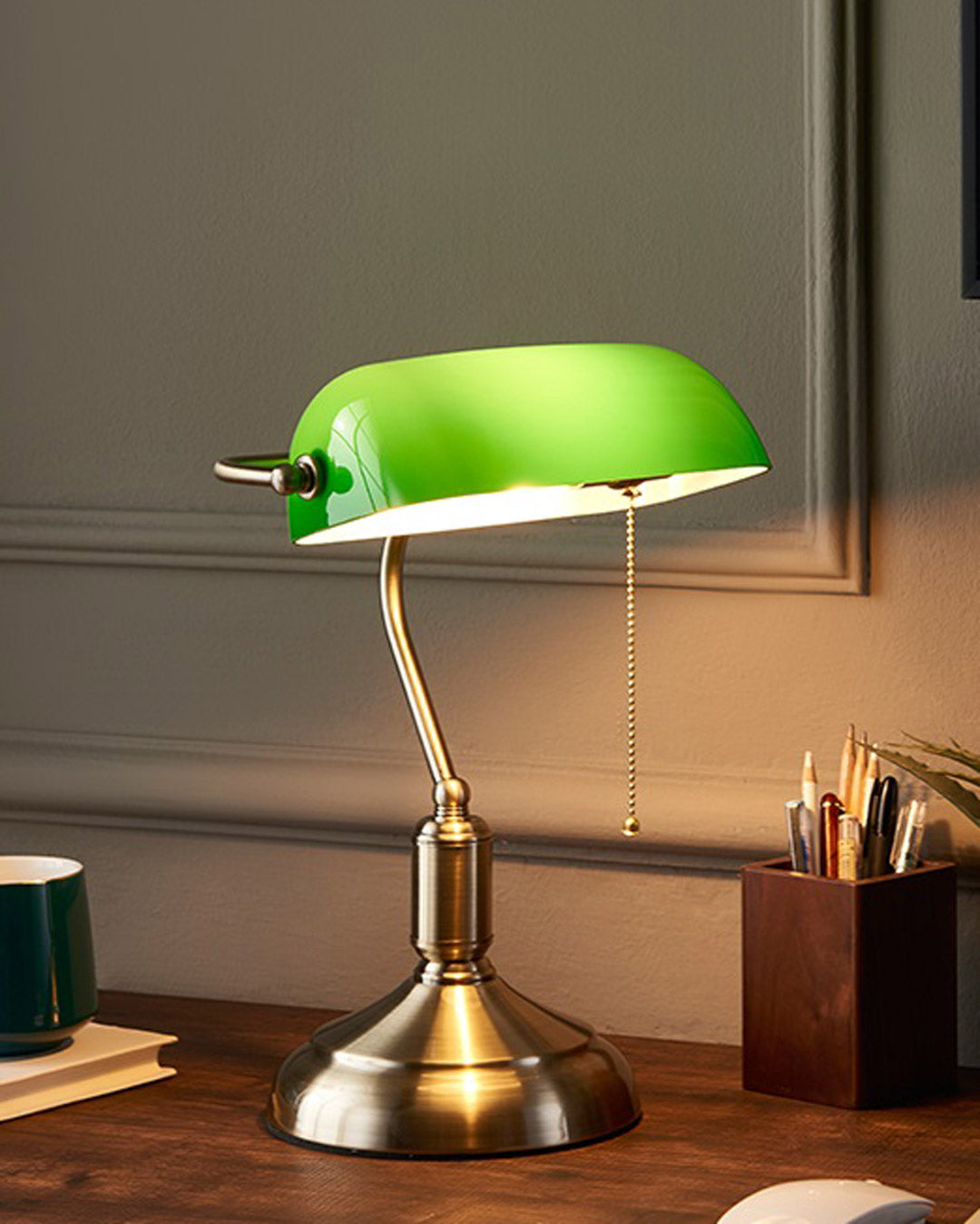 Maliben | Classic Banker Lamp