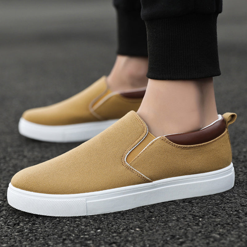 Slip-On Shoes Made Of Canvas For Men