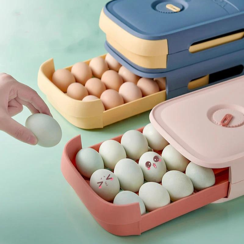 Maliben | Eggsafe Organizer - Stylish Storage Box For Eggs