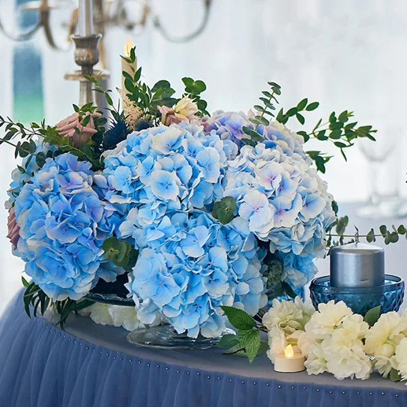 Maliben | Artificial Hydrangea Flowers Outdoors