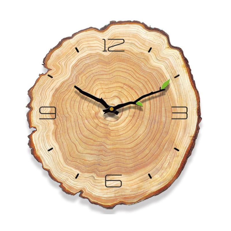 Maliben | Wooden Annual Rings Wall Clock