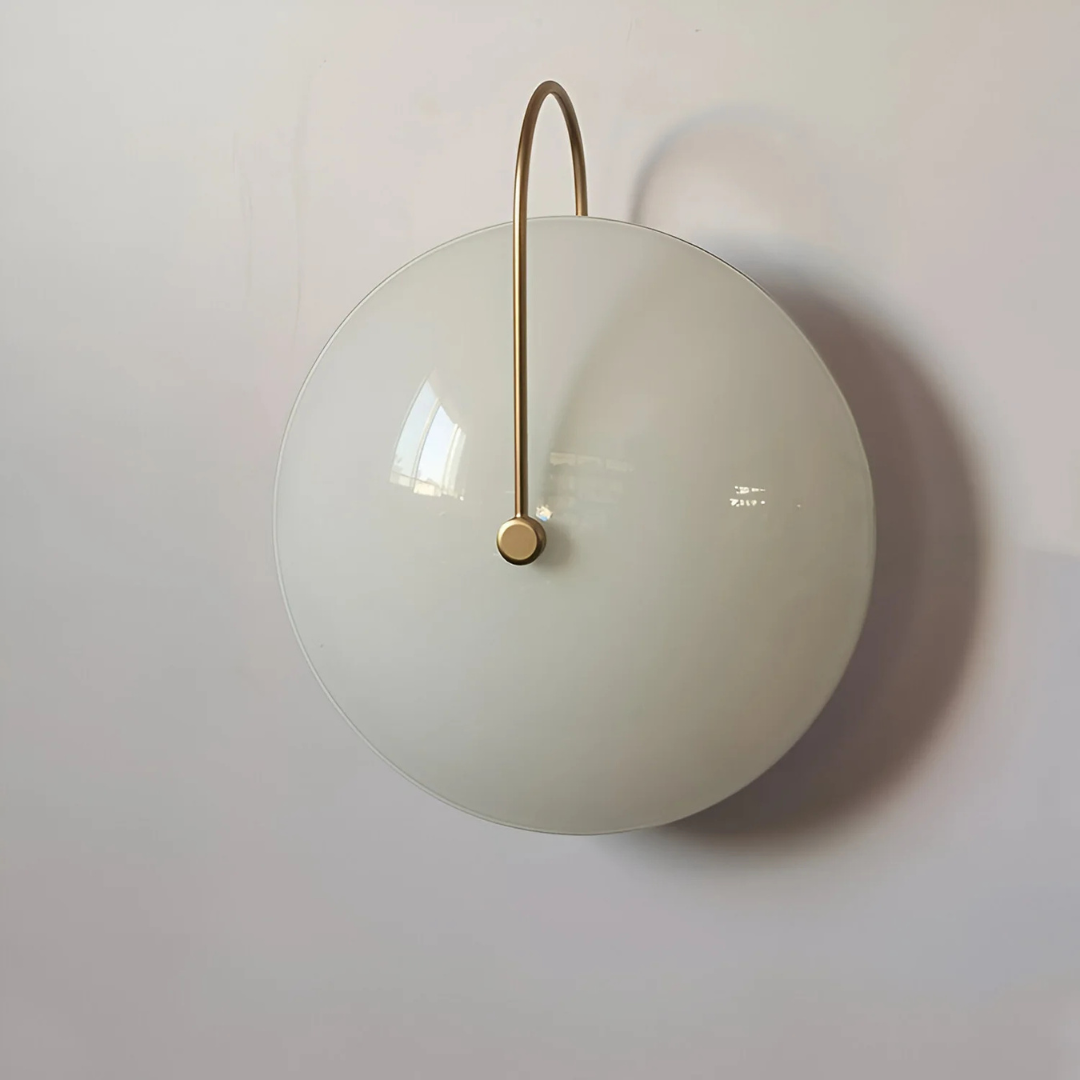 Maliben | Scandinavian Round Glass Wall Lamp