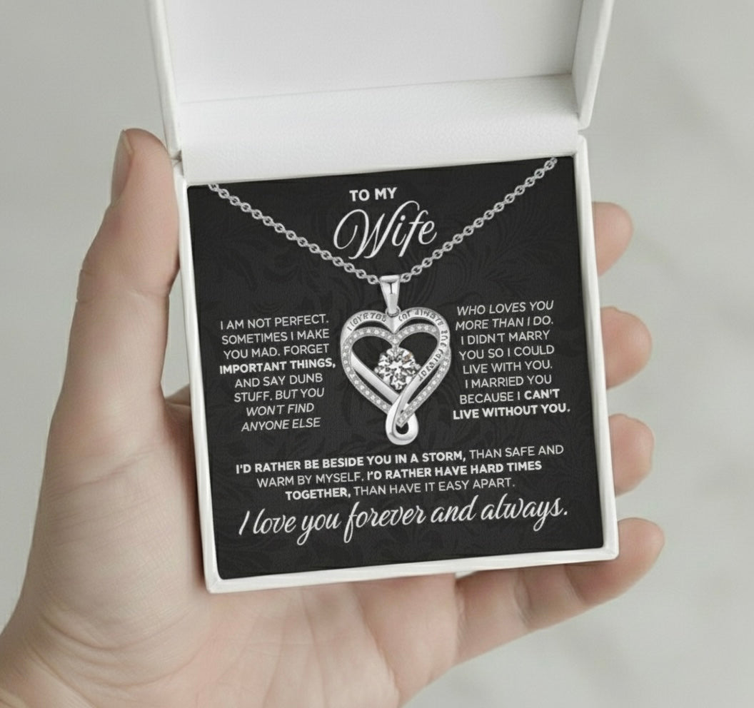 Maliben | Foreverlove | For My Wife I Will Always Love You Necklace Gift