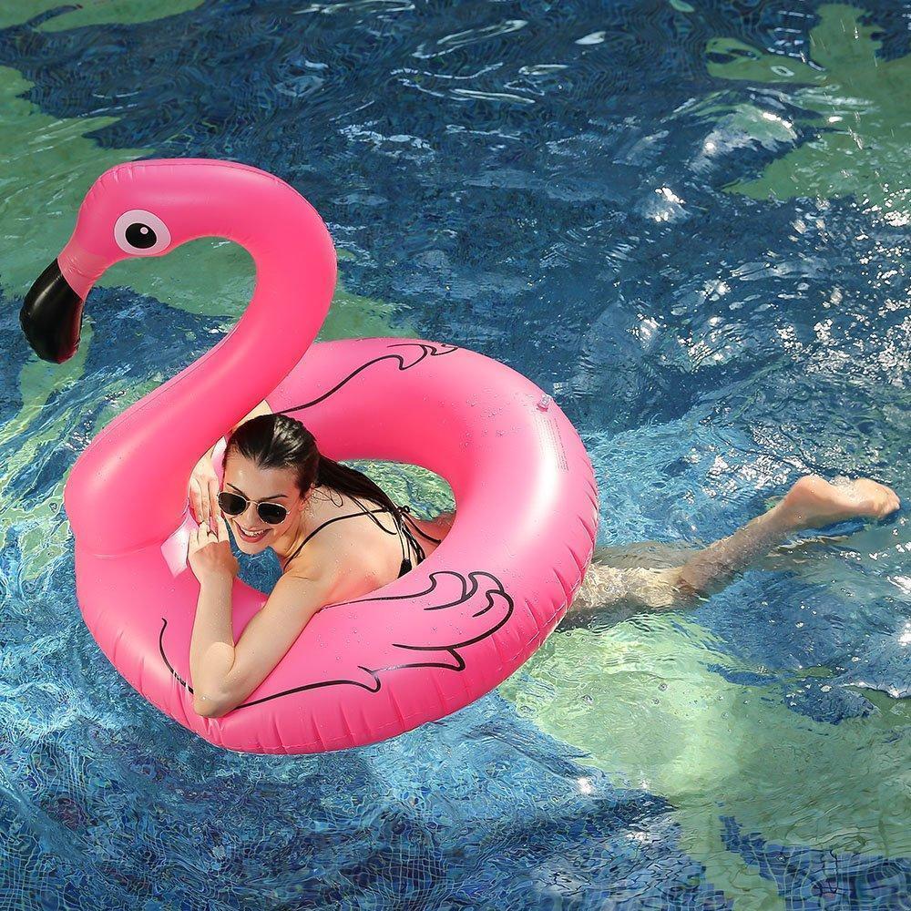 Maliben | Inflatable Flamingo Pool Swimming Ring