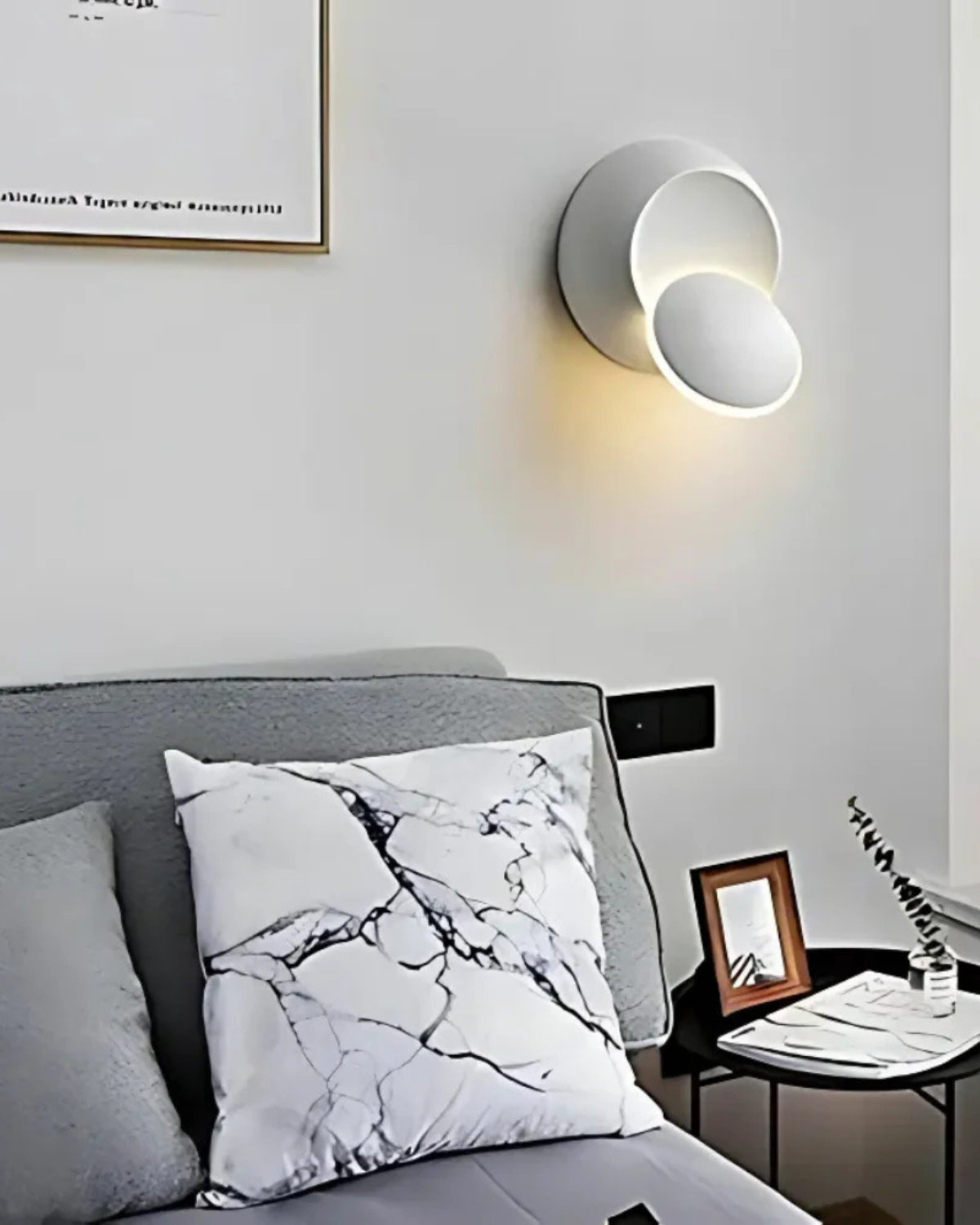 Maliben | Modern Wall Lamp With Halo Light Circle Ambient Lighting
