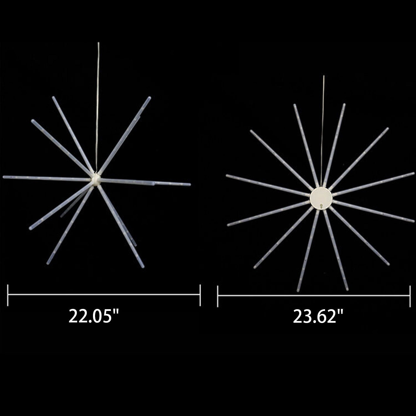 Maliben | Creative Rgb Illusion Windmill Fireworks Led String Lights