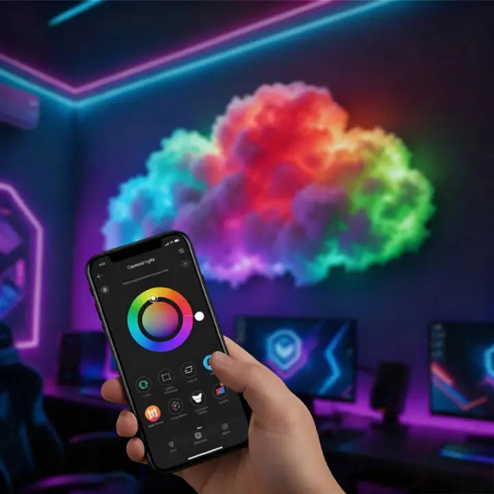 Maliben | Led Cloud Magic Light — Immerse Yourself In Magical Tranquility And Enchanting Moments Of Wellbeing