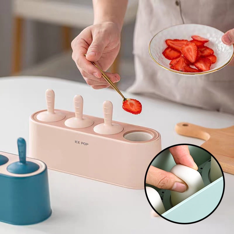 Maliben | Silicone Popsicle Ice Cream Mold Set