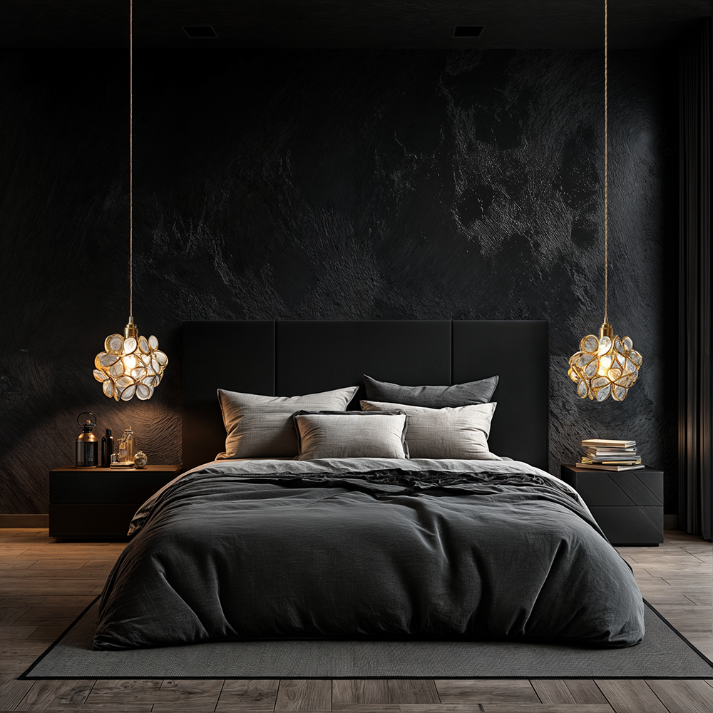 Maliben | Modern Flower Shape Glass Led Pendant Lamp