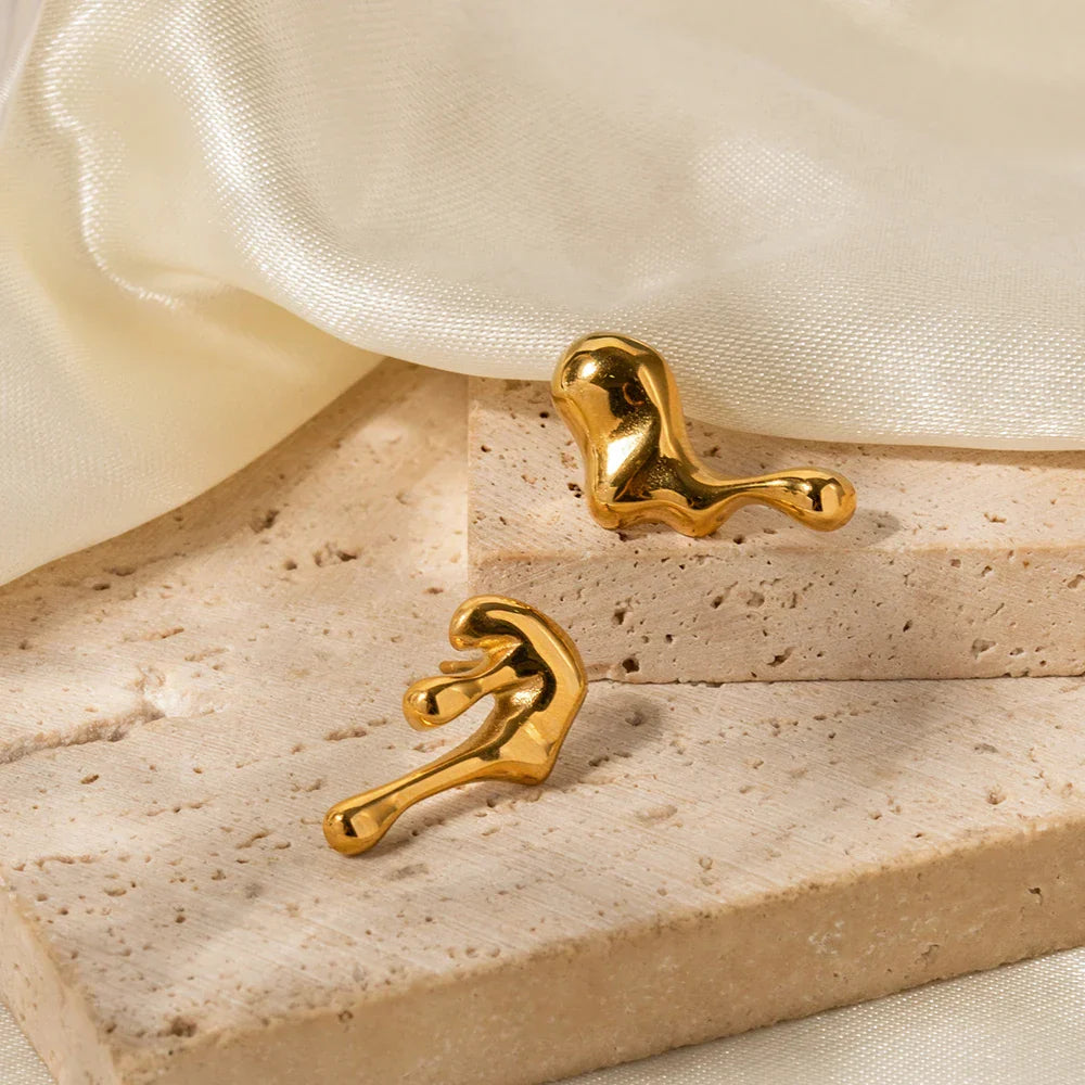 Maliben | Dainty Melt Earrings