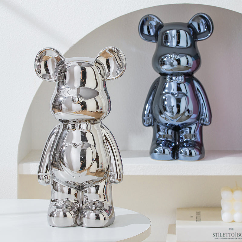 Maliben | Elegant Teddy Bear Figure For Modern Decoration