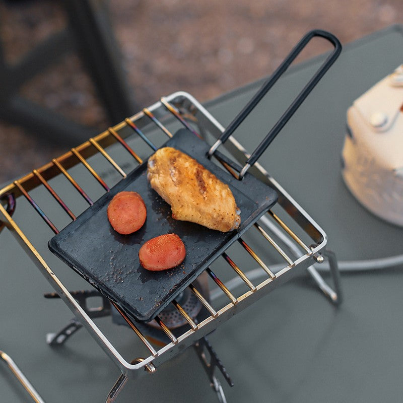 Maliben | Portable Ultra-Small Non-Stick Grilling Pan For Outdoor Camping
