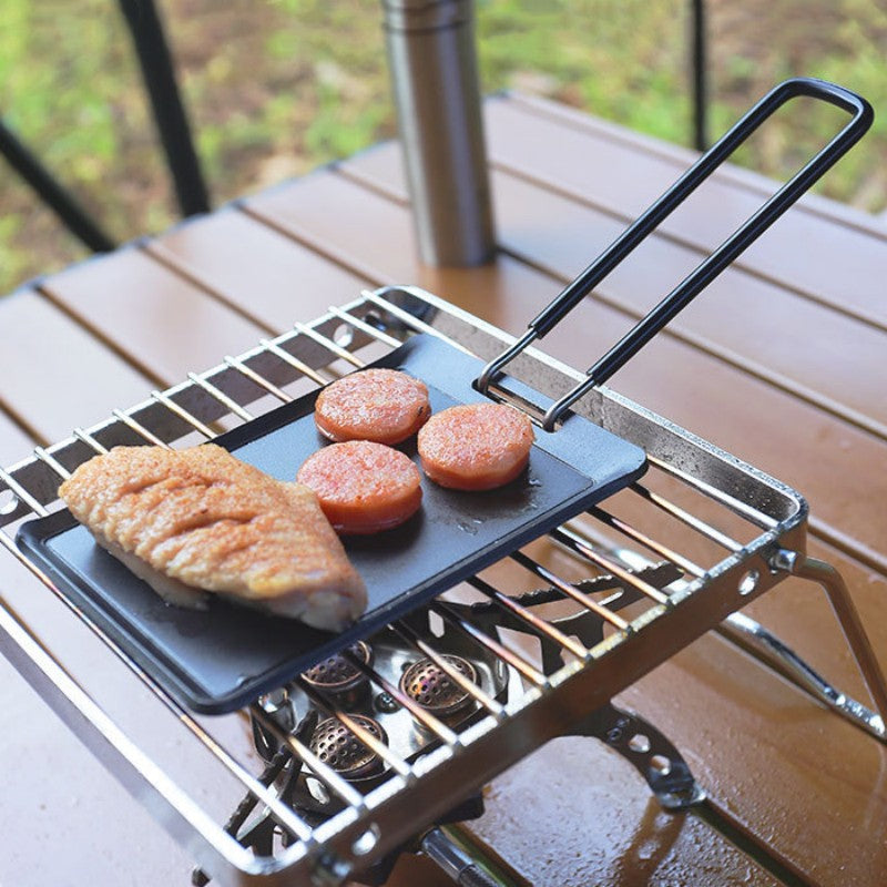 Maliben | Portable Ultra-Small Non-Stick Grilling Pan For Outdoor Camping