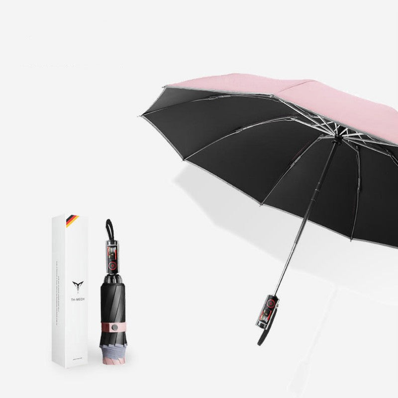 Maliben | Super-Thick Fully Automatic Reverse Sun And Rain Folding Umbrella