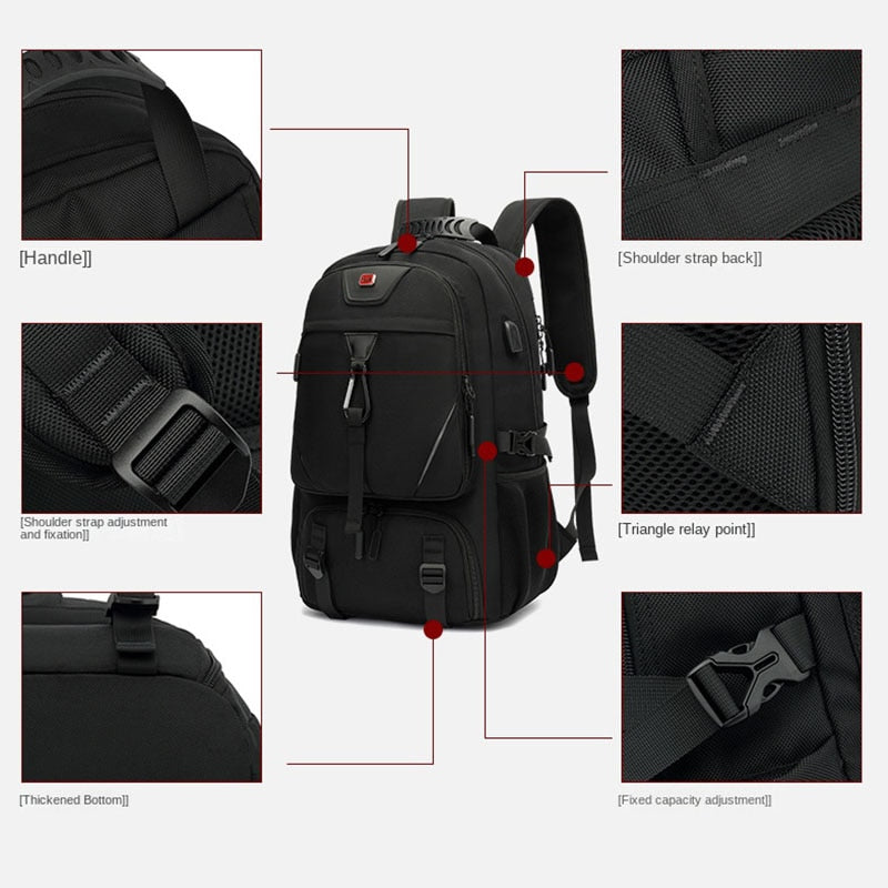 Maliben | Large Capacity Breathable Ultimate Travel Nomad Backpack