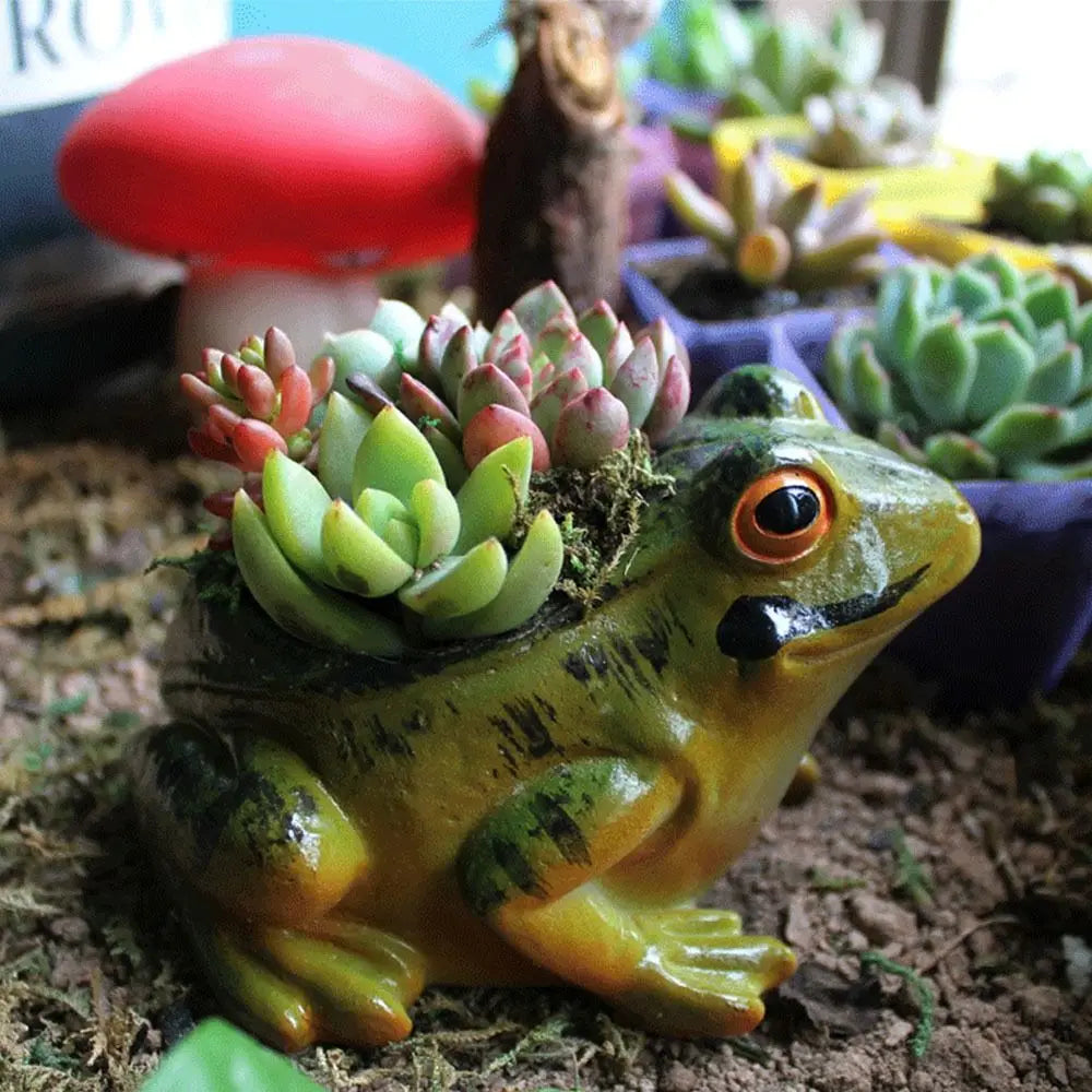Maliben | Cute Breathing Plant Pot - Froggypot