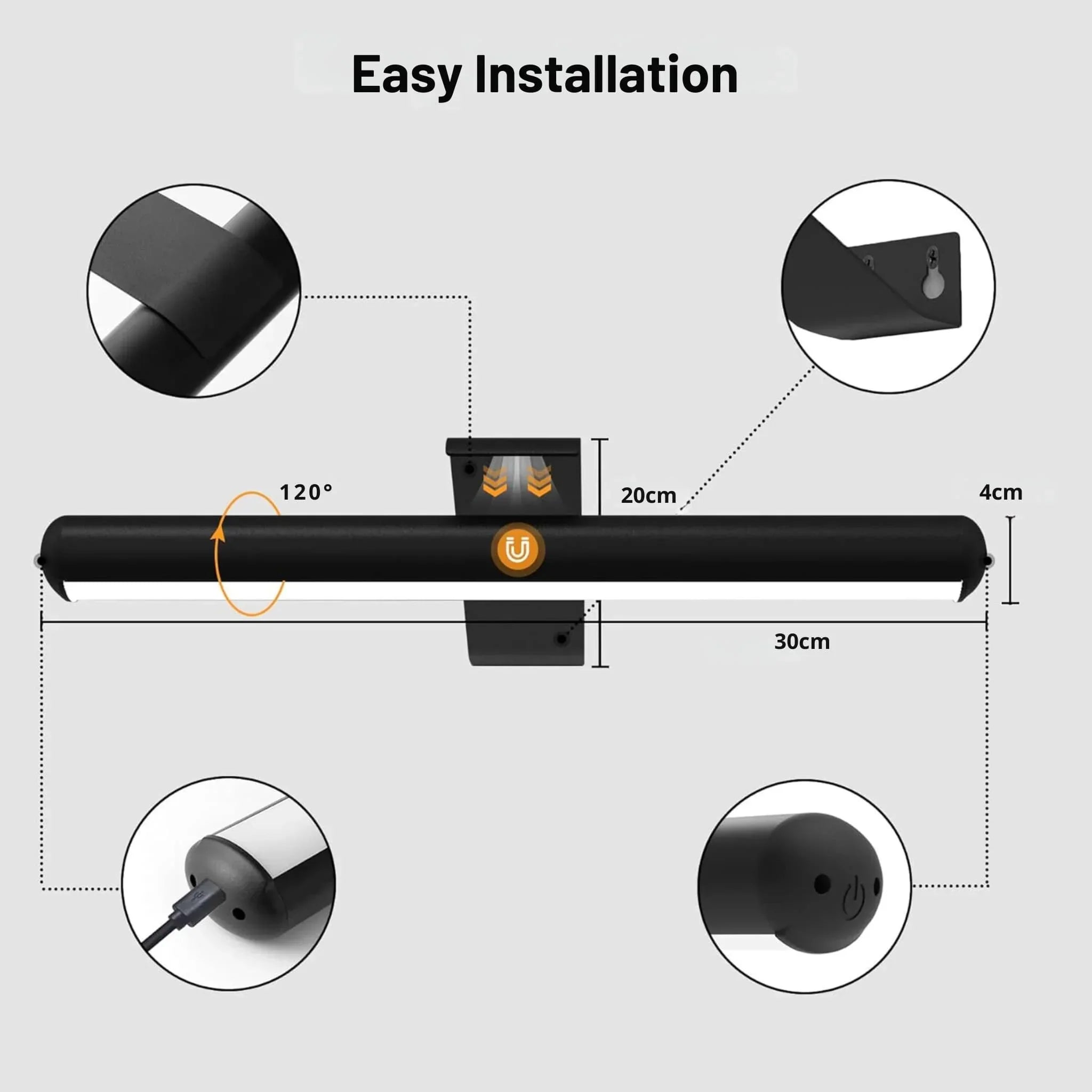 Maliben | Gallery Light - Wireless Rechargeable Wall Lamp