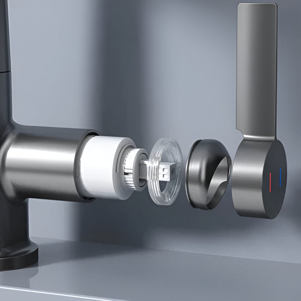 Maliben | Adjustable Kitchen Faucet With Temperature Display