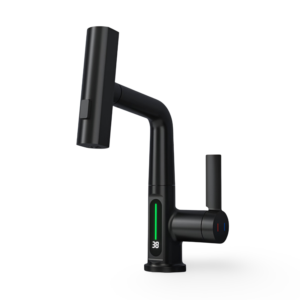 Maliben | Adjustable Kitchen Faucet With Temperature Display