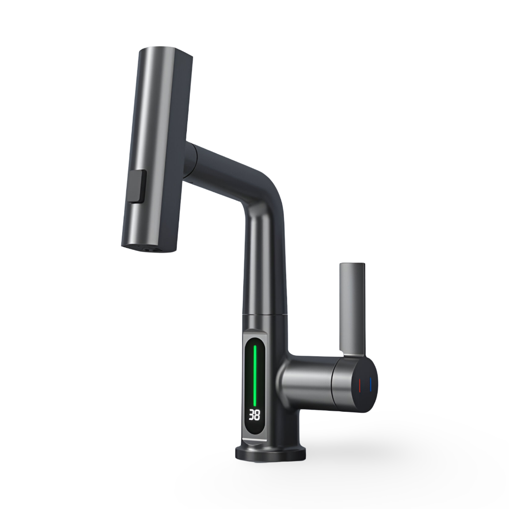Maliben | Adjustable Kitchen Faucet With Temperature Display