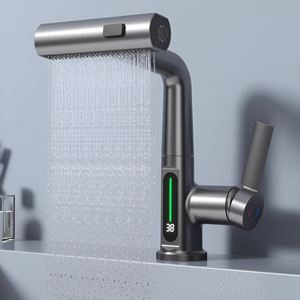 Maliben | Adjustable Kitchen Faucet With Temperature Display