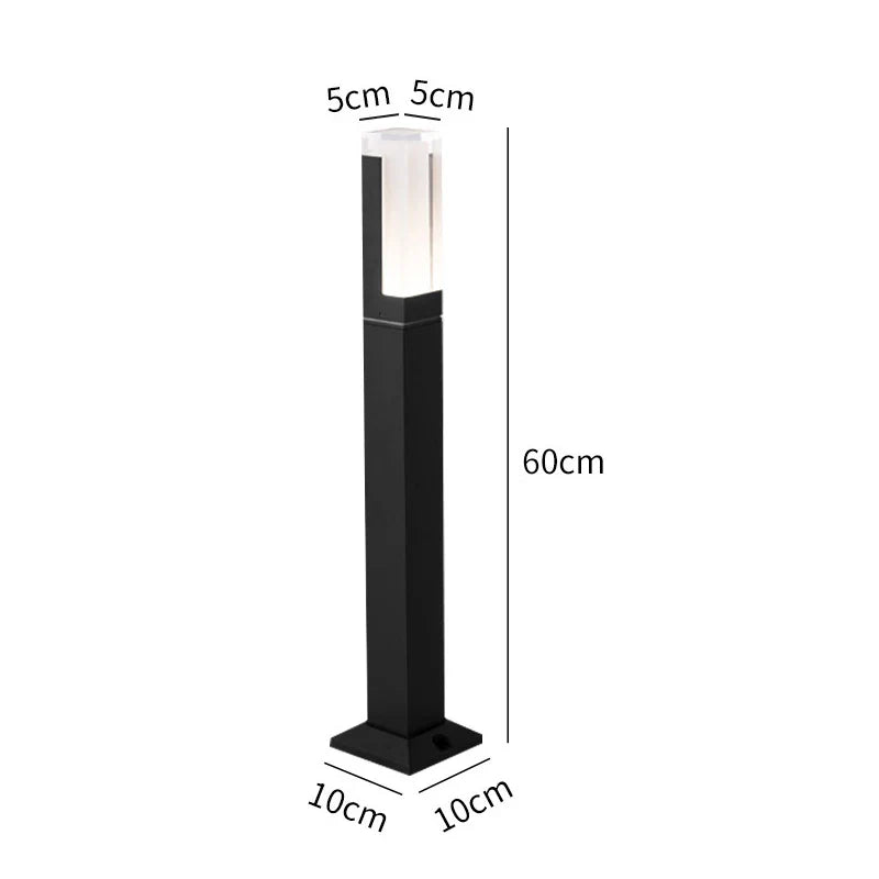 Maliben | Led Outdoor Lamp Waterproof Black