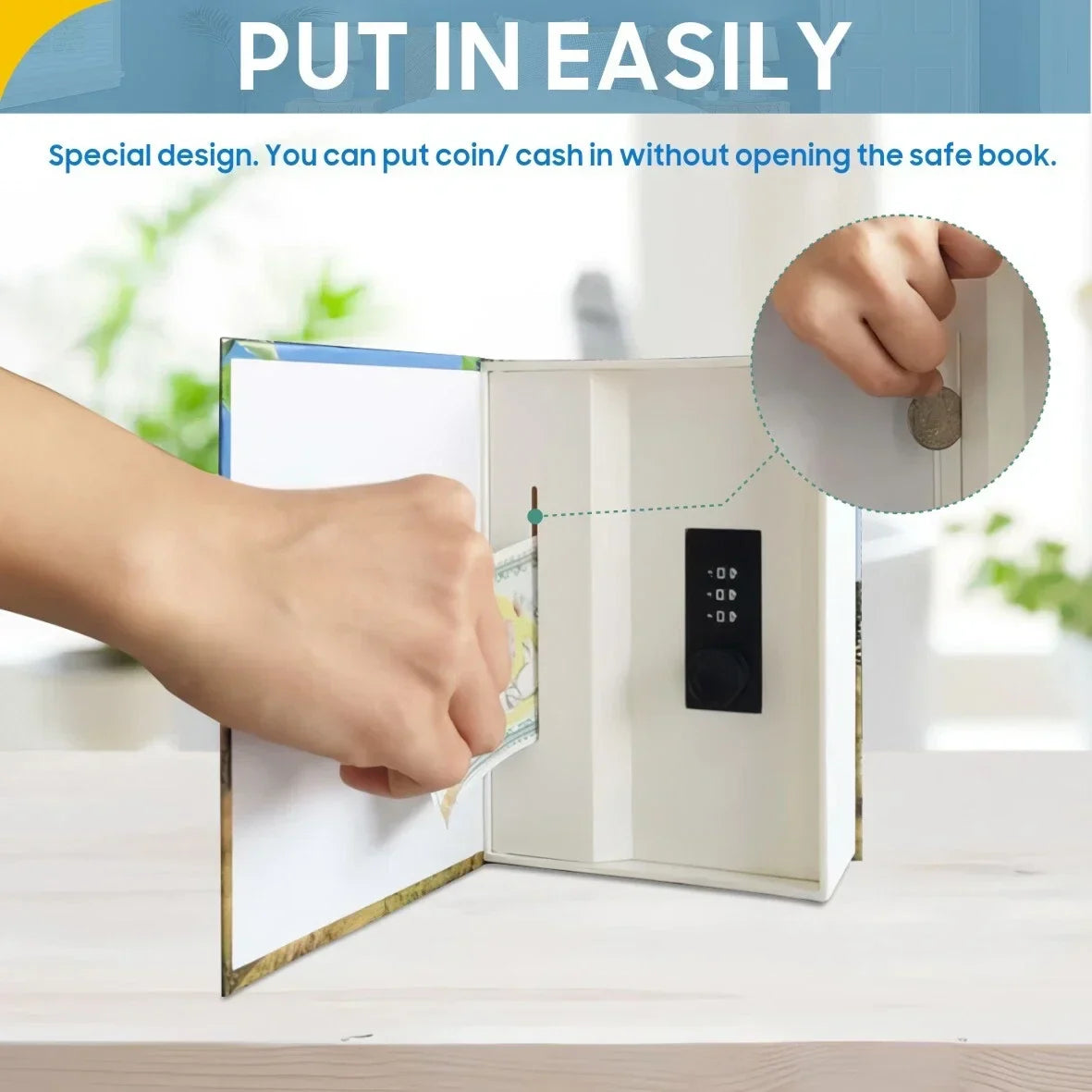 Maliben | Hidden Book Vault Safe Box