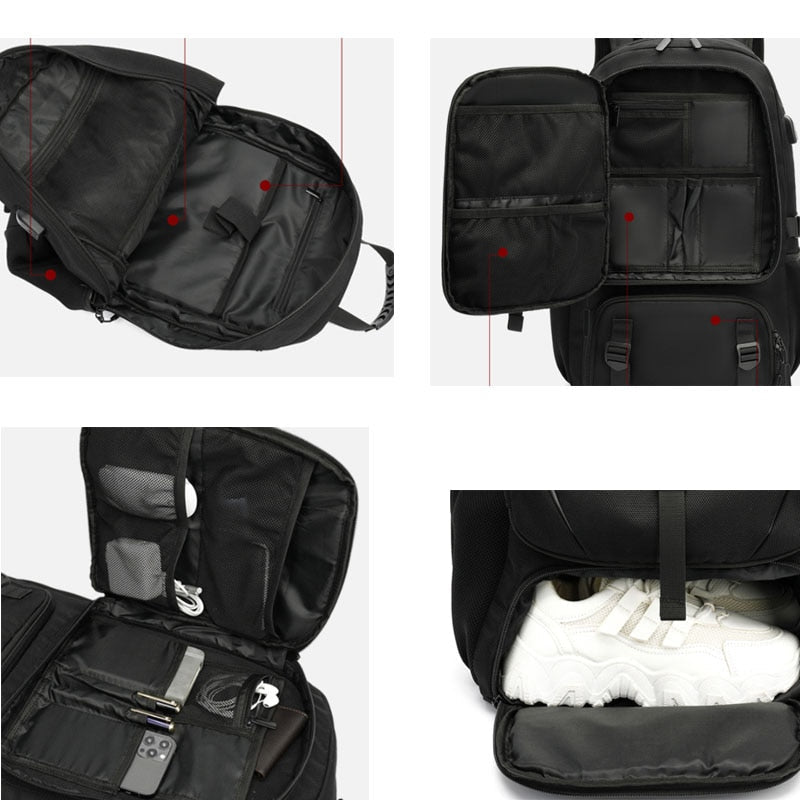 Maliben | Large Capacity Breathable Ultimate Travel Nomad Backpack