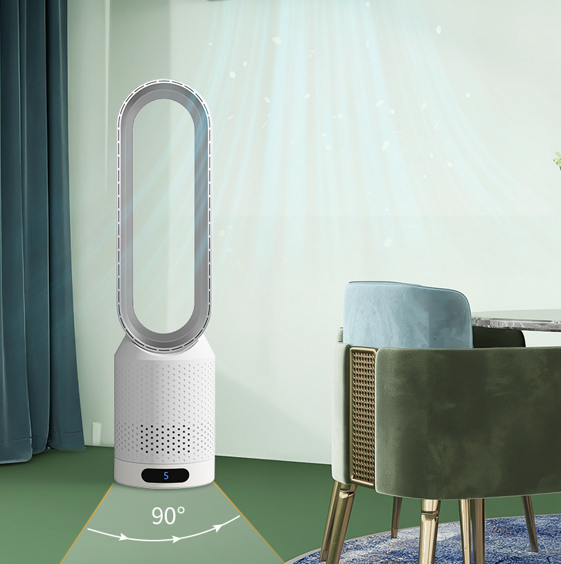 Maliben | Climora Silent Air Cooler | 3-In-1 Cooling, Cleaning & Refreshing With 90° Oscillation