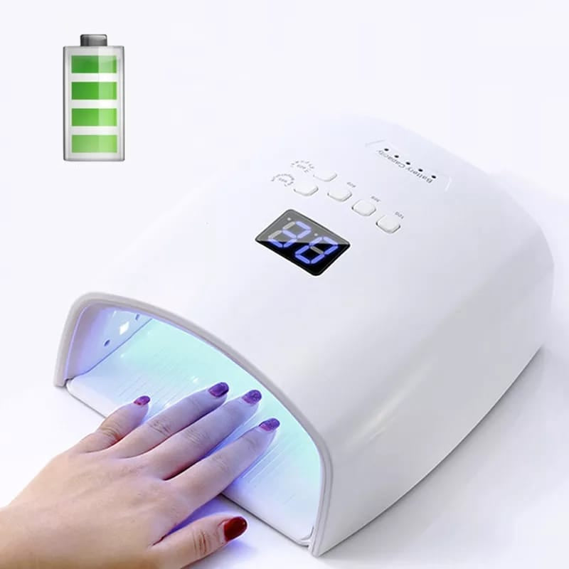 Maliben | Uv Nail Dryer With Automatic Sensor And 66w Power – Portable Gel Curing Lamp