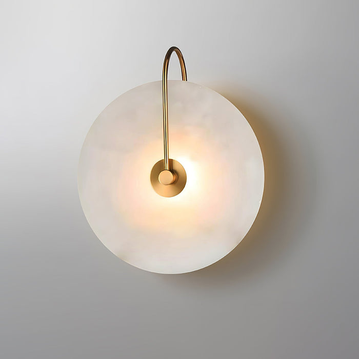 Maliben | Alabaster Led Wall Lamp – Elegance And Calm In Light