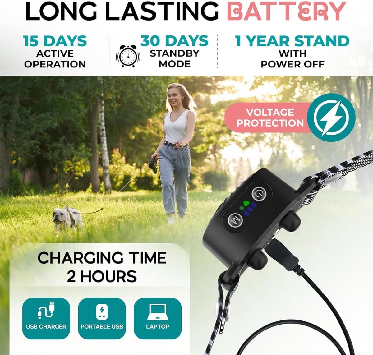 Maliben | Gentle training collar with sound & vibration