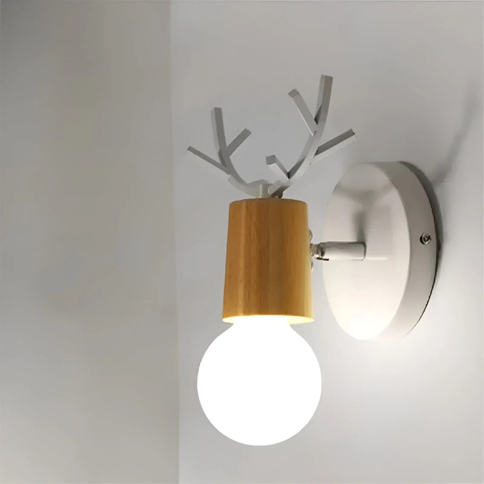 Maliben | Nordic Glow Antler Led Wall Lamp – Elegant & Energy Efficient Design