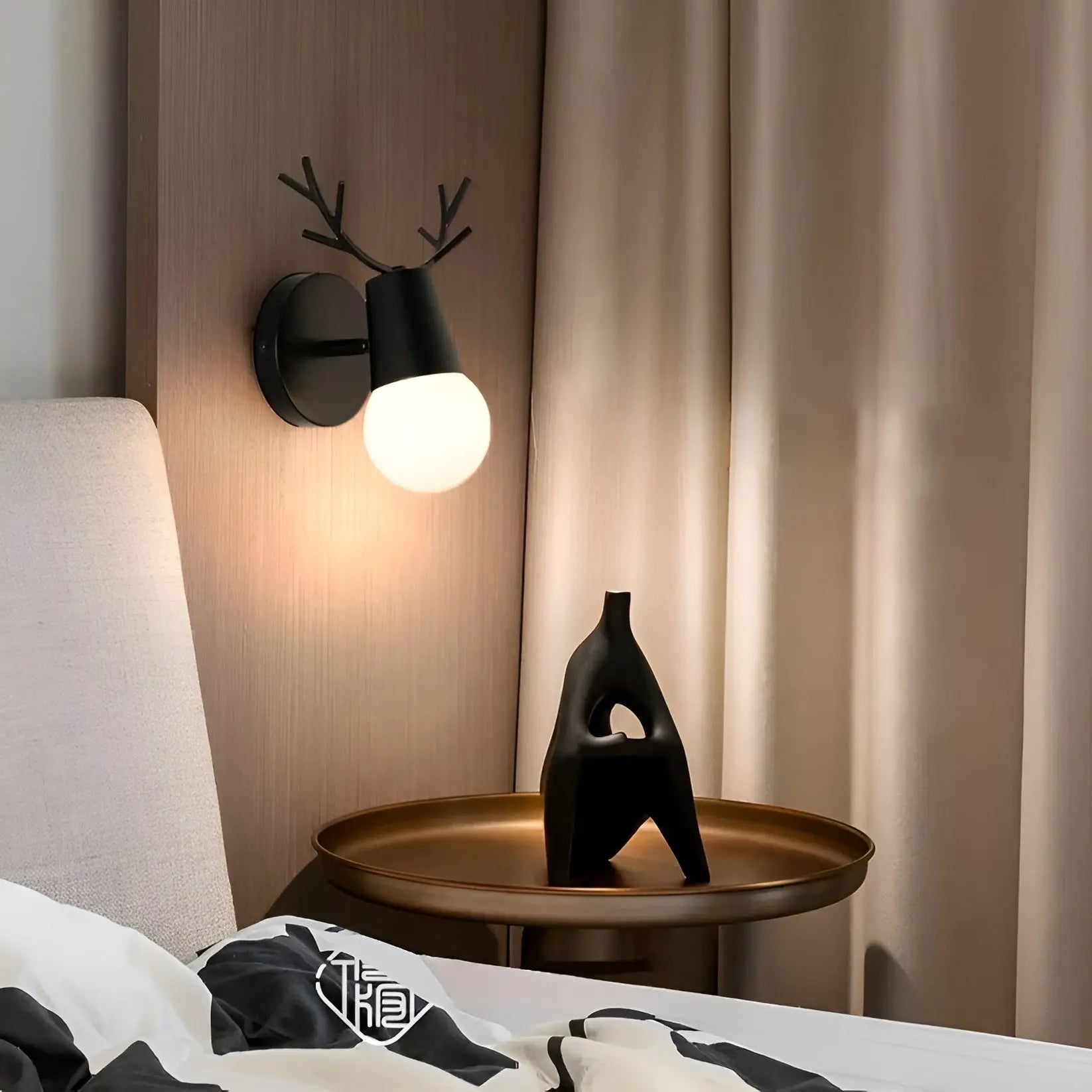Maliben | Nordic Glow Antler Led Wall Lamp – Elegant & Energy Efficient Design