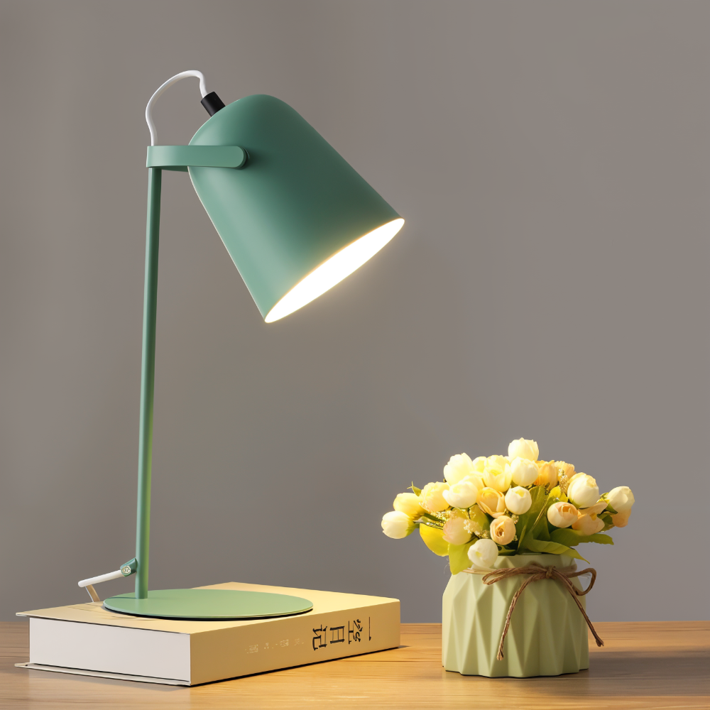 Maliben | Modern Rotating Desk Lamp – Eye-Friendly Adjustable Lighting For Reading, Studying & Relaxing