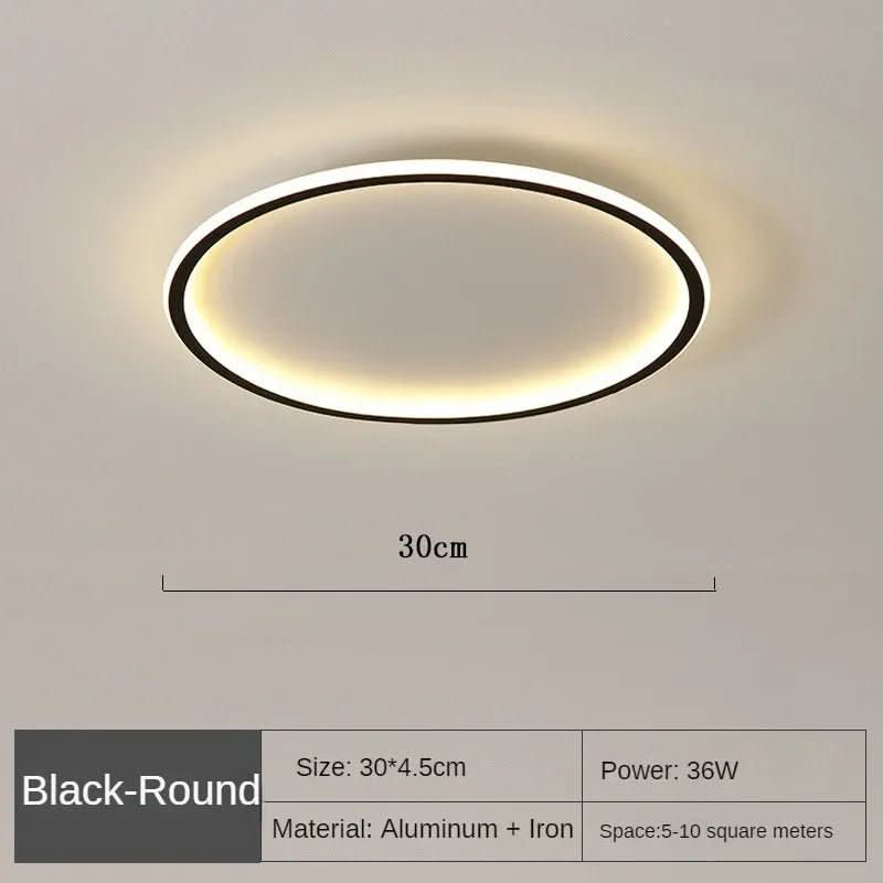 Maliben | Scandinavian Led Ceiling Light For Warm, Glare-Free Living Light