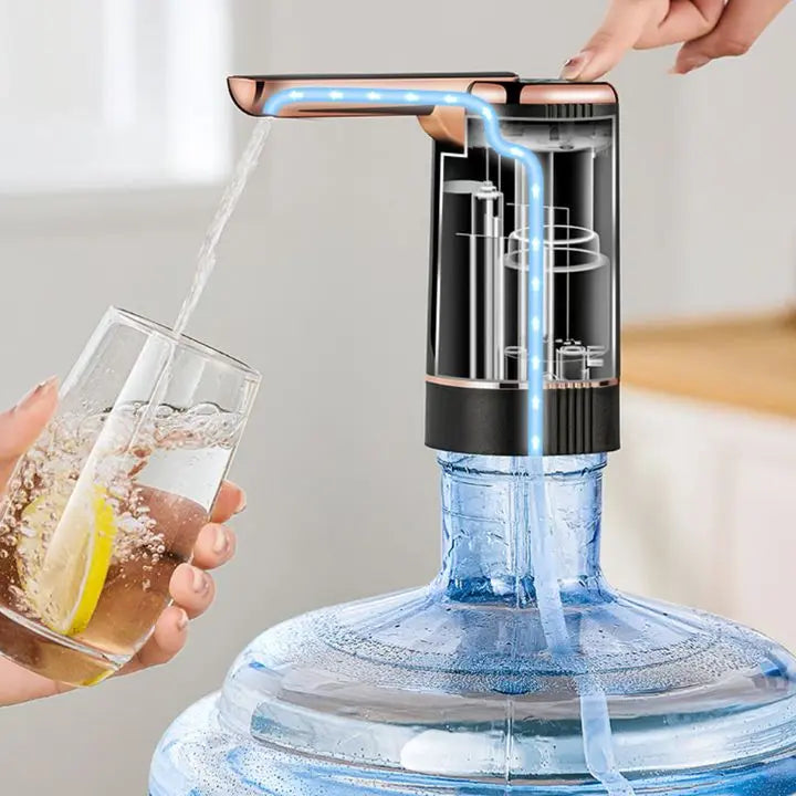 Maliben | Automatic Water Bottle Pump – Hygienic, Lightweight & Battery-Powered