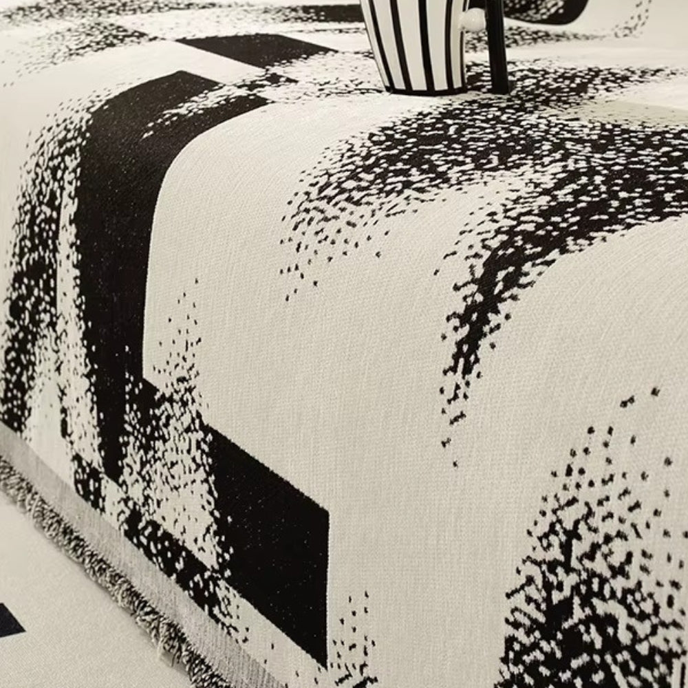 Maliben | Avant-Garde Abstract Chenille Sofa Cover