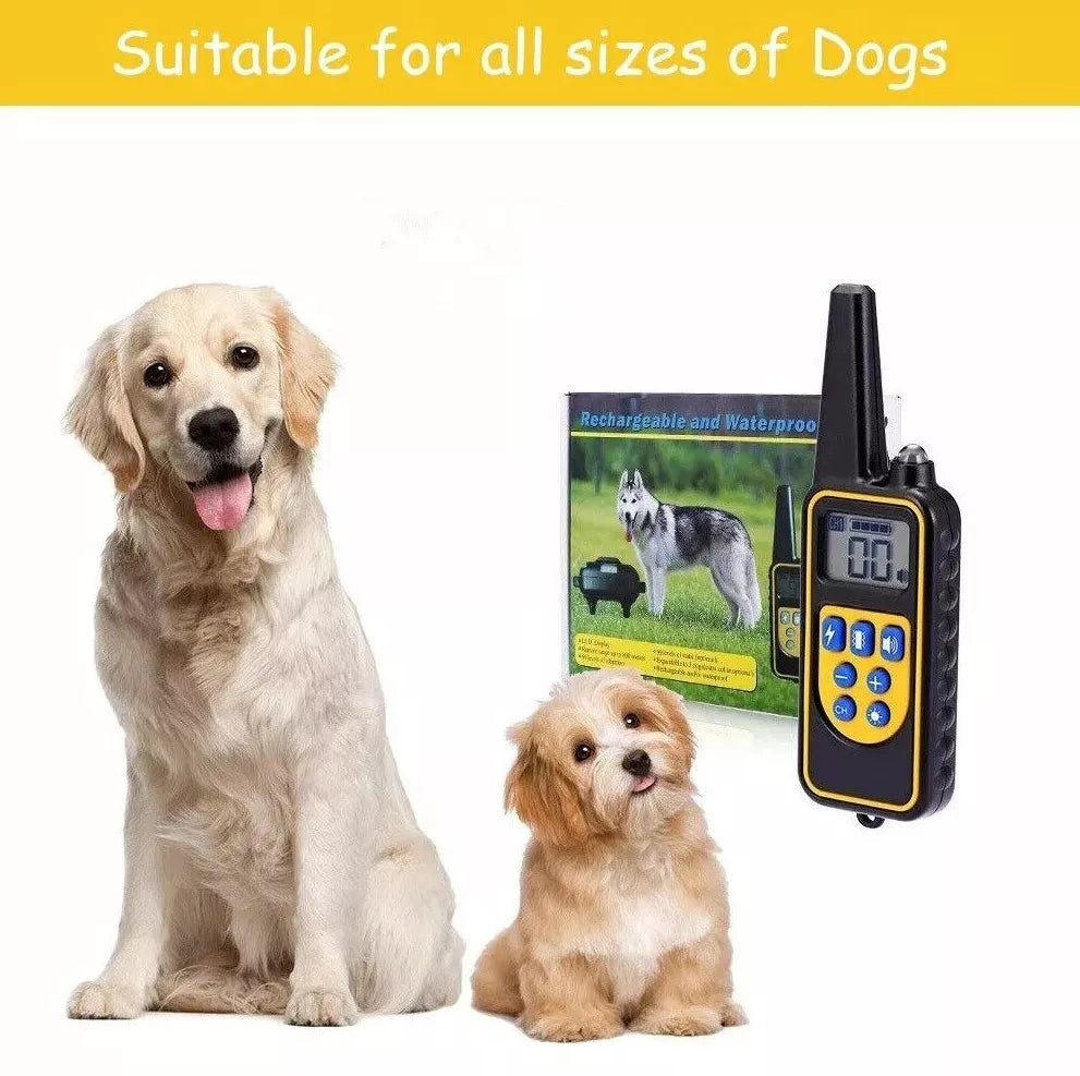 Maliben | 2600ft Electronic Dog Training Collar Waterproof Pet Remote