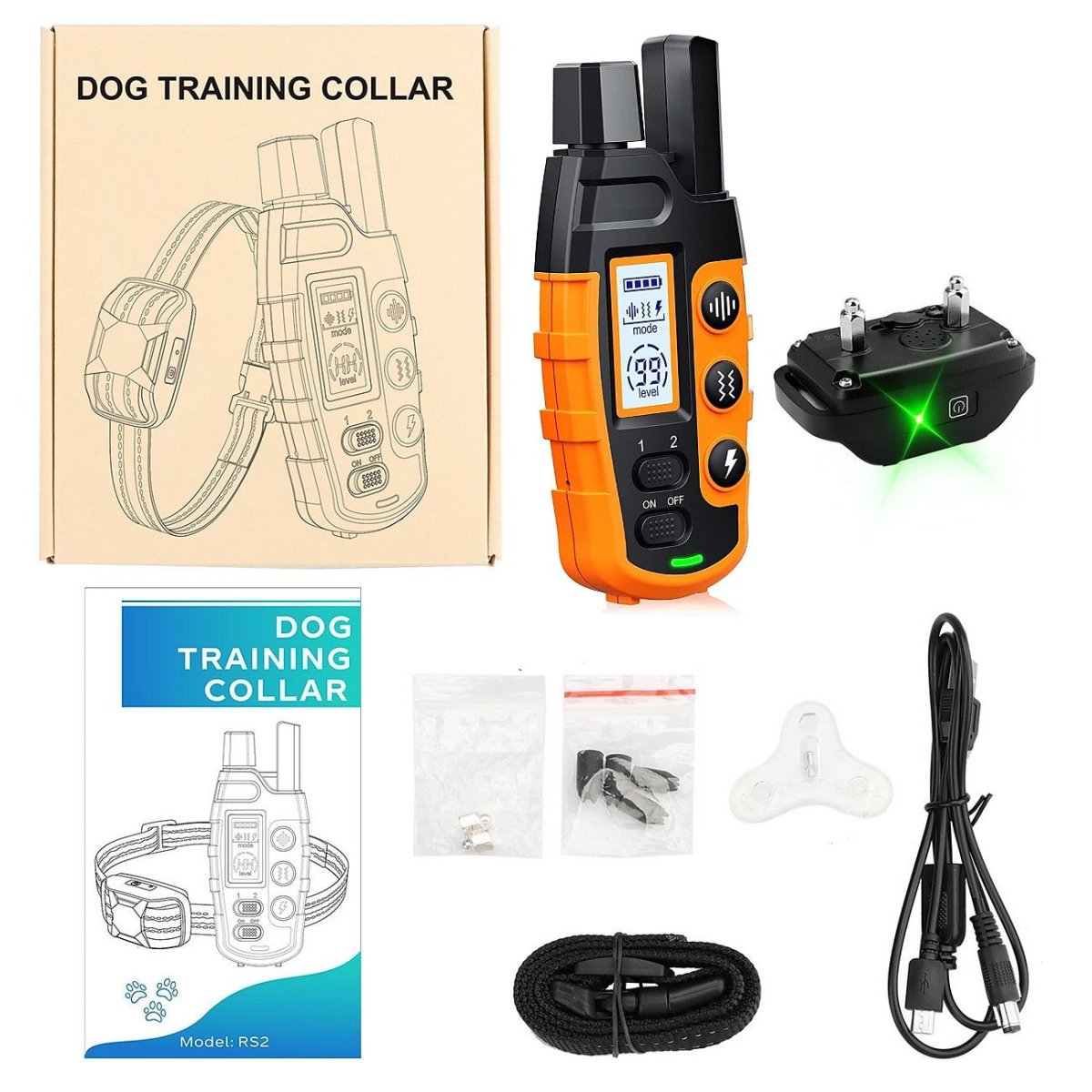 Maliben | Professional 1000 m Remote Training Collar for Dogs
