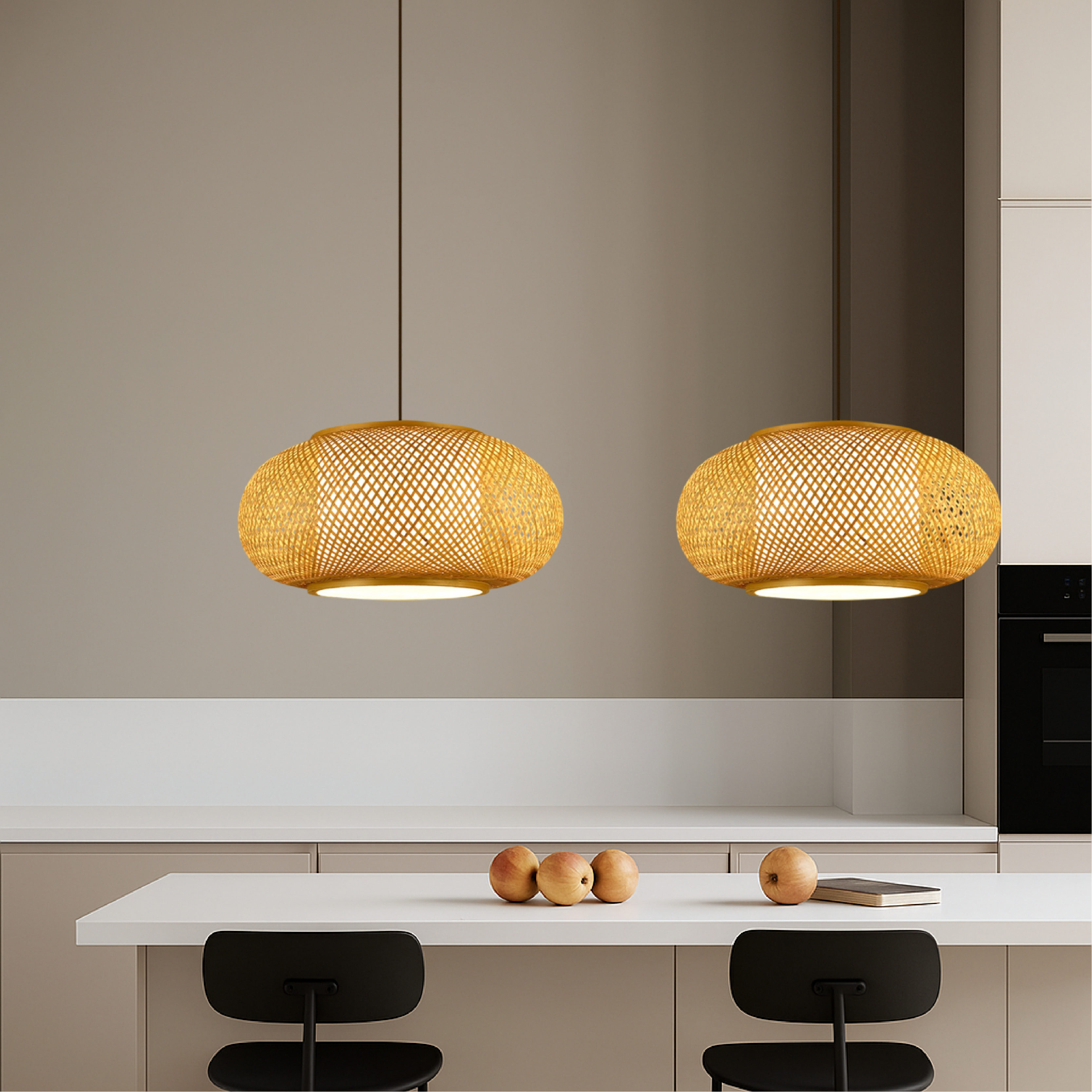 Maliben | Bamboo Pendant Lamp With Natural Design
