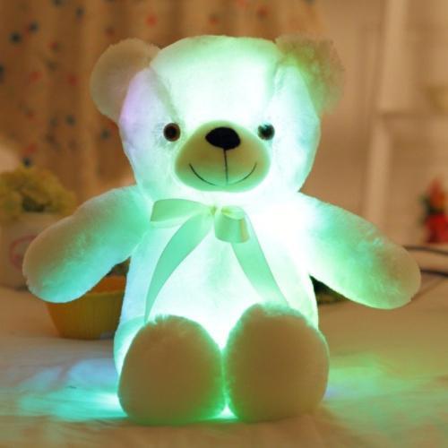 Maliben | Glowteddy | Lights Up The Night - Led Teddy Bear Plush For Kids