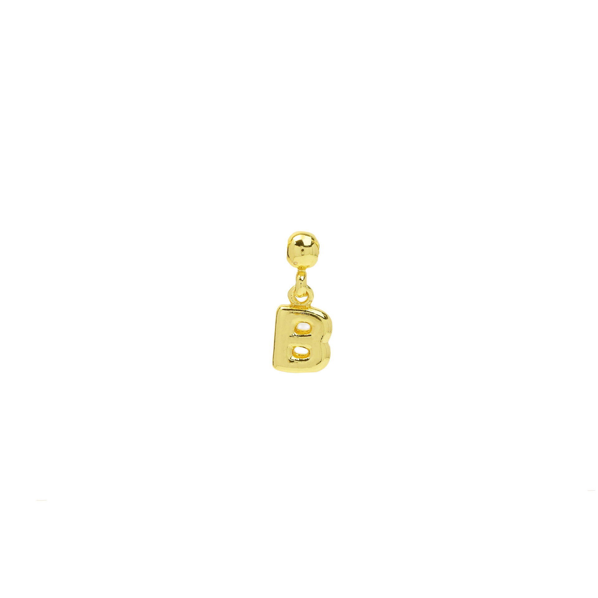 Maliben | Dainty Satellite Bubble Letter Name Necklace