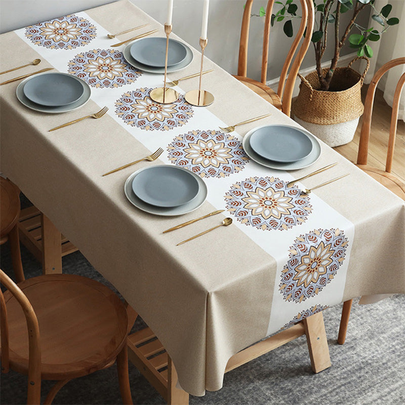 Maliben | Waterproof And Oil-Resistant Decorative Tablecloth
