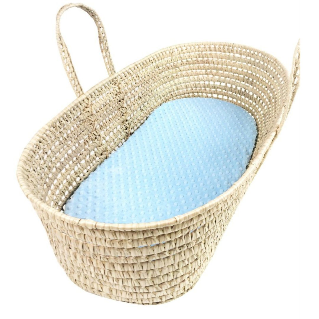 Maliben | Moses Basket Mattress Cover – Soft & Non-Slip Cover For Baby Basket Mattress
