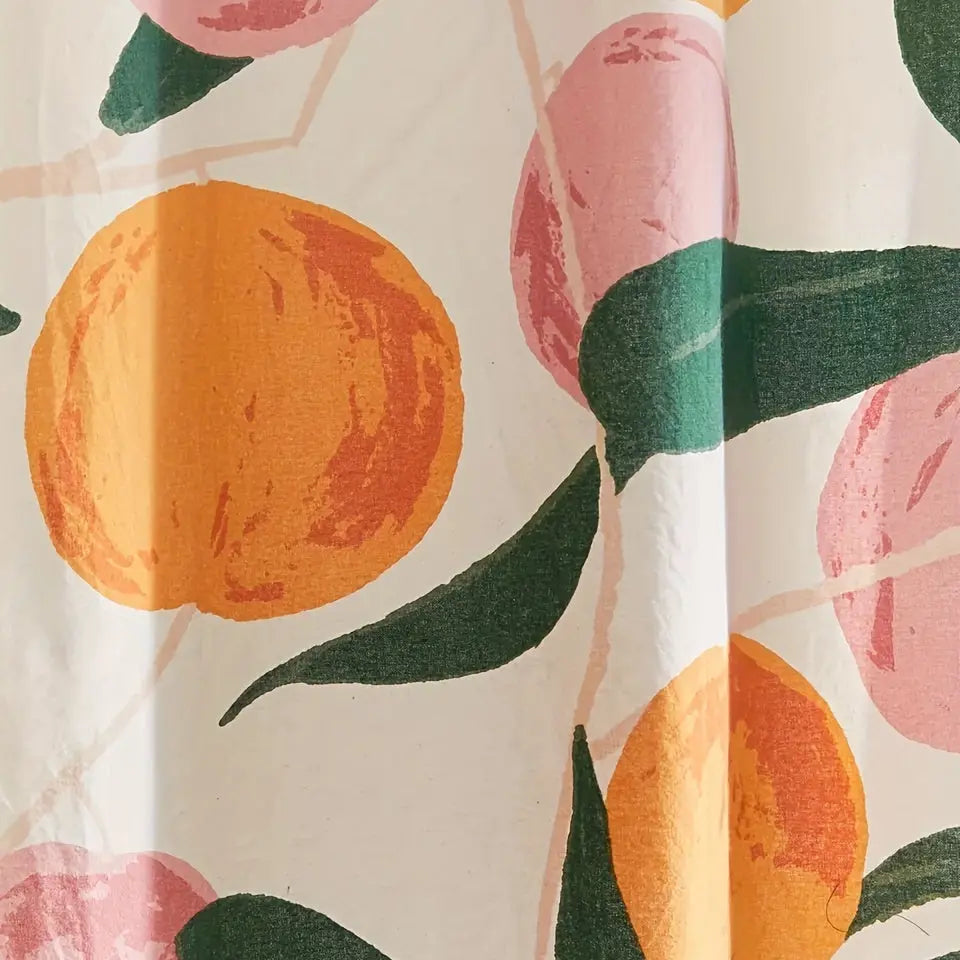 Maliben | Elegant Flower Shower Curtain – Fresh Bathroom Make-Over