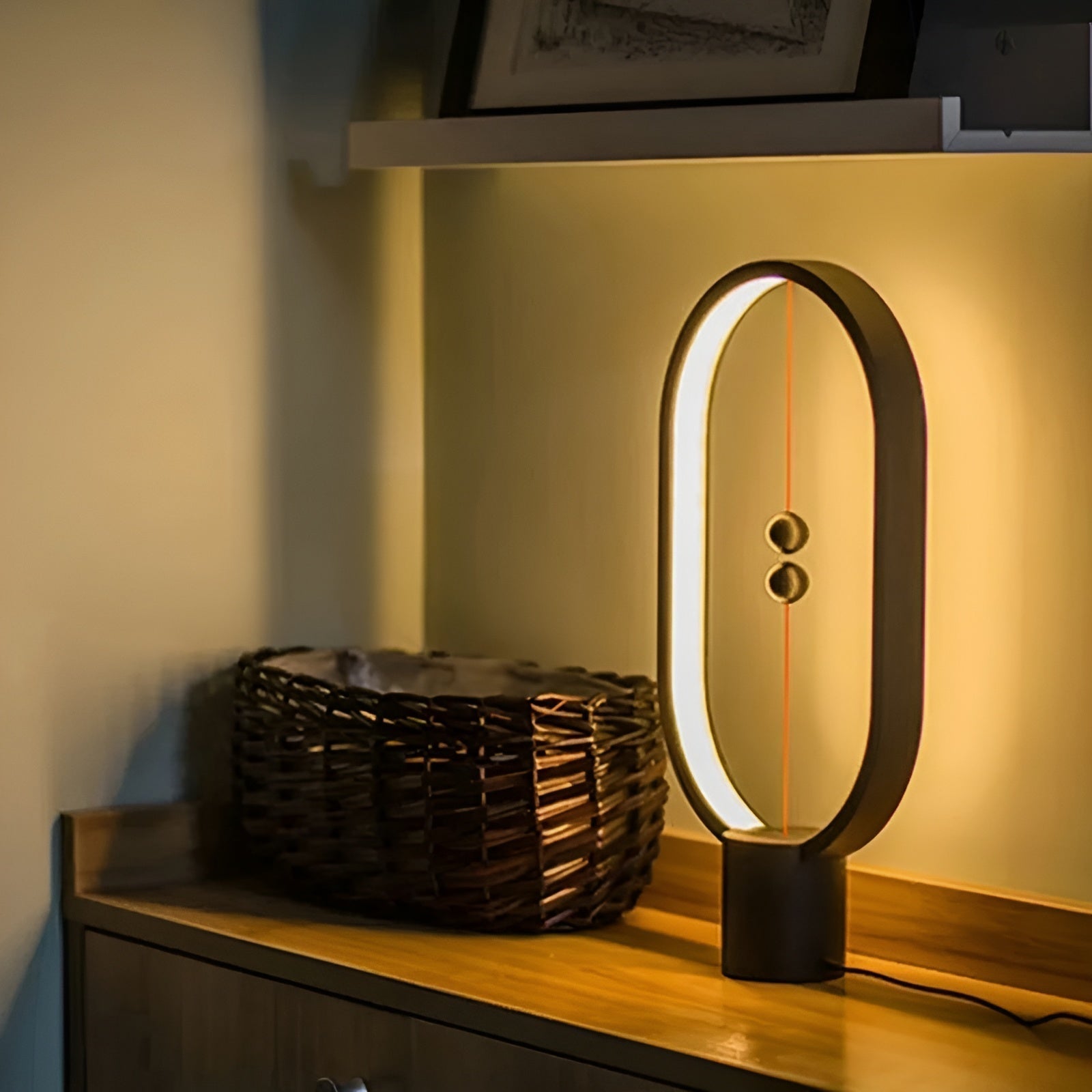 Maliben | Elegant Led Balanceglow Lamp – Refined Atmosphere & Usb Charging