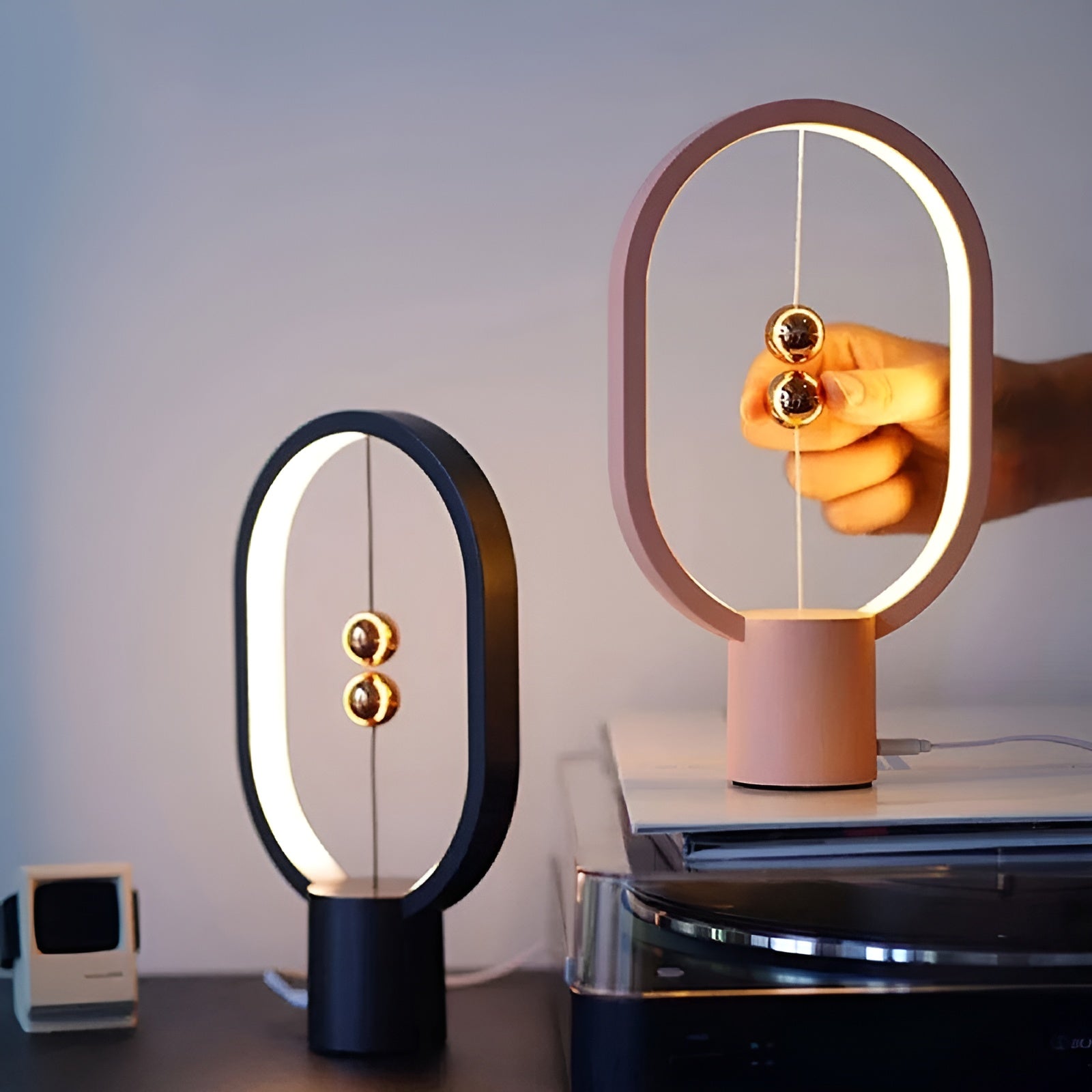 Maliben | Elegant Led Balanceglow Lamp – Refined Atmosphere & Usb Charging