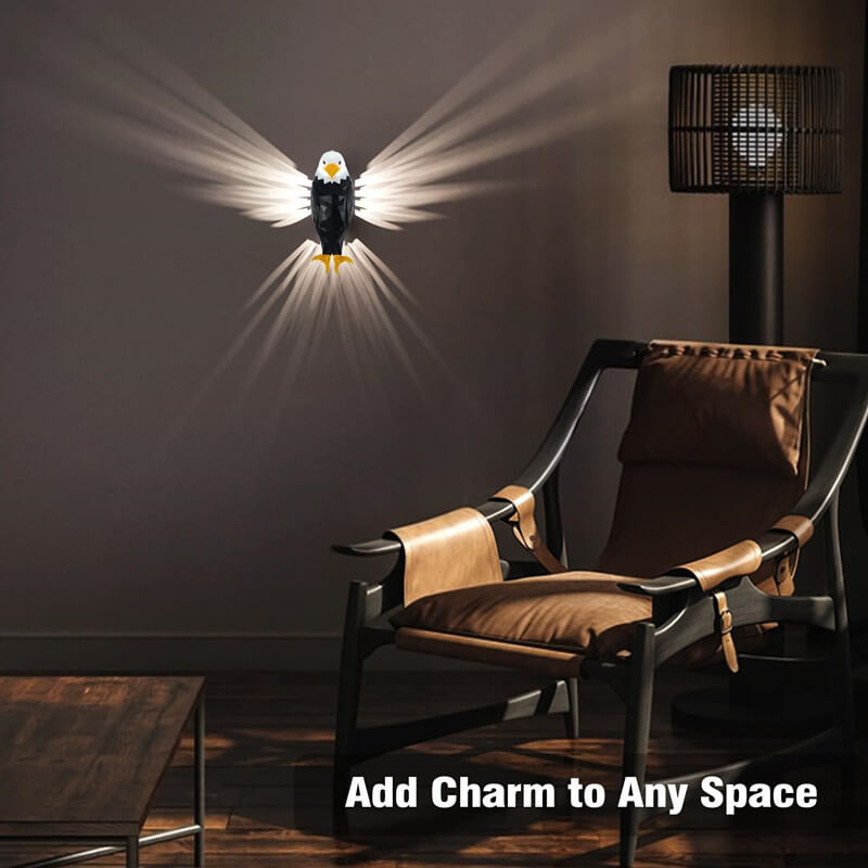Maliben | Bald Eagle Wall Light
